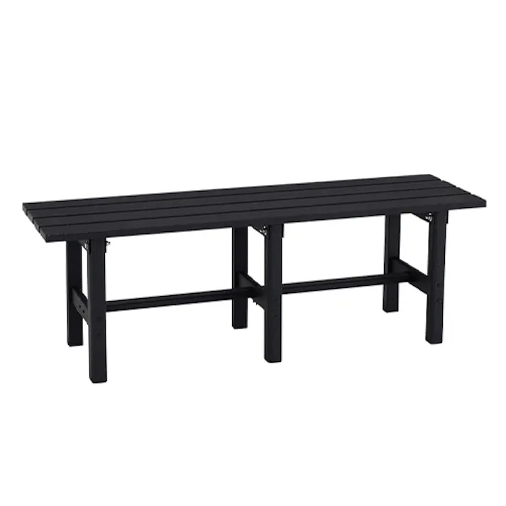 アルインコ(ALINCO) ベンチ(アルミ製) 1200x360x400mm EA956XE-81B 4548745885538【別送品】