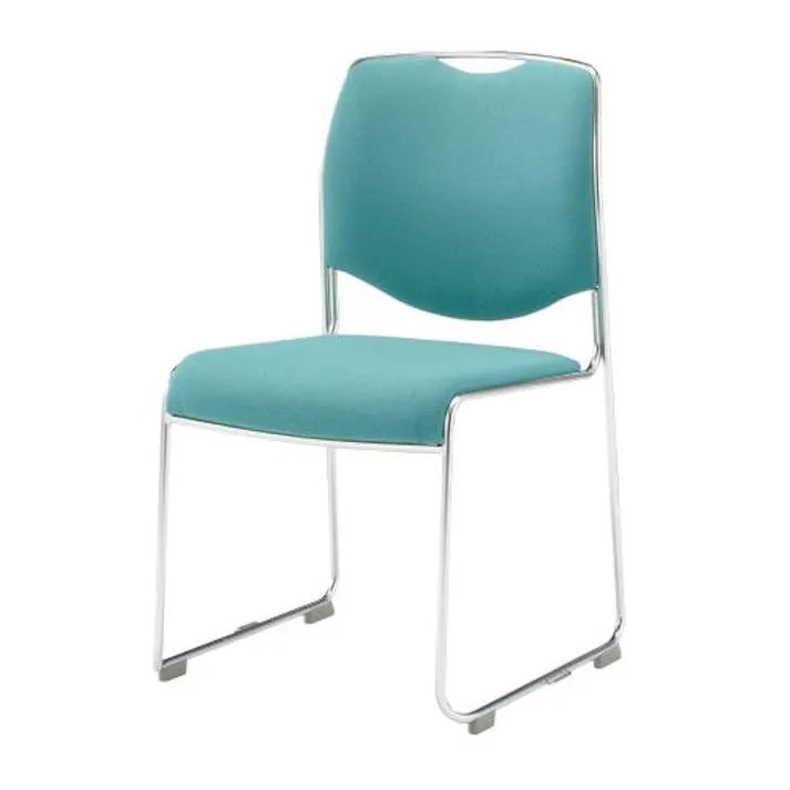 アイリスチトセ スタッキングチェアー(グリーン) EA956XF-17 4550061390450【別送品】