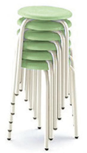 アイリスチトセ 丸スツール φ300x460mm EA956XN-20 4550061226605