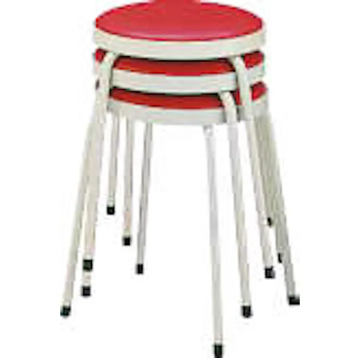 ライオン事務器(LION) 丸スツール(ダークブルー) φ330x450mm EA956XN-26 4550061683996【別送品】