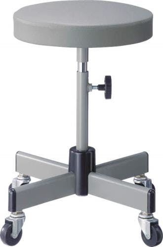 ライオン事務器(LION) ワークチェアー(グレー) EA956XN-41 4550061682371【別送品】