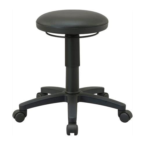 ナカバヤシ ワークチェアー(ブラック) EA956XN-52A 4550061862407【別送品】