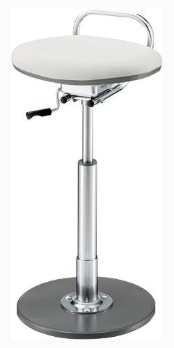 内田洋行(UCHIDA) スタンドワークチェアー(クリーンルーム用) EA956XW-31 4518340641600【別送品】