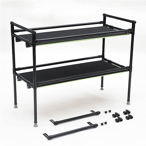 矢崎化工 車載ラック棚 1046x557x939mm/2段 EA957-306 4550061698327