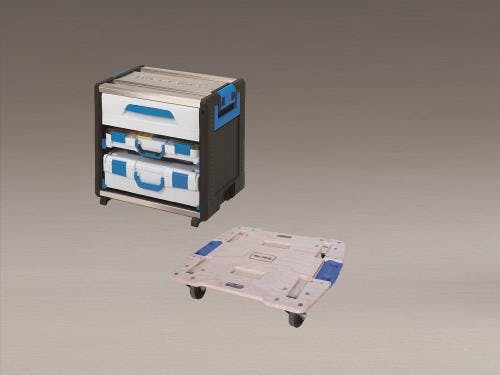 車載用ツールワゴン(専用台車付) 526x396x506mm EA957AN-3 4550061193747【別送品】