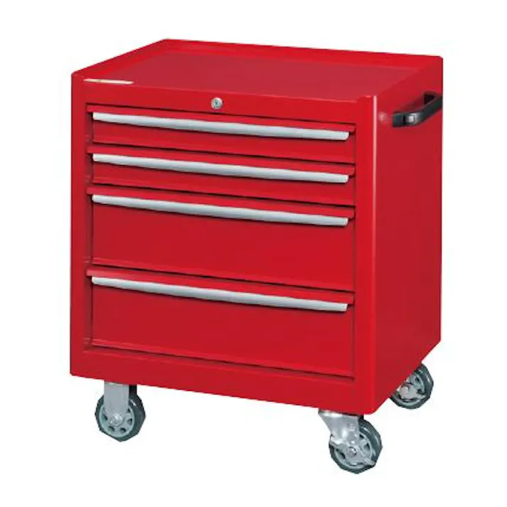 ダイシン工業 600x470x706mm/ 4段 ツールワゴン 工場用ツールワゴン 4550061282519 EA957D-2A(CDC)【別送品】