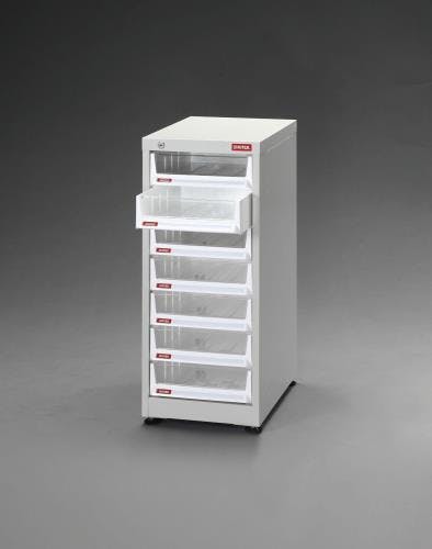 キャビネット/トレー型 304x400x690mm/1列7段 EA957FC-1 4548745715408【別送品】