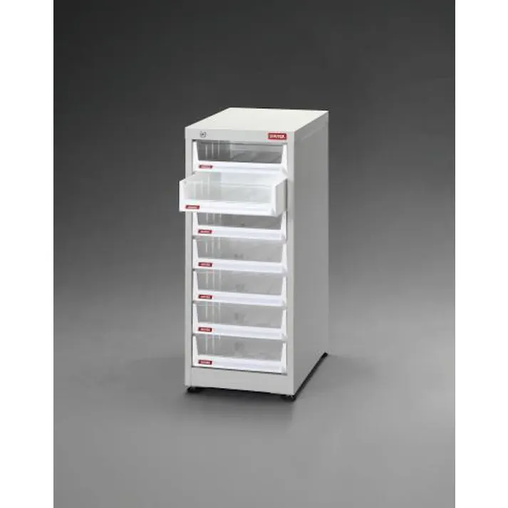 キャビネット/トレー型 304x400x690mm/1列7段 EA957FC-1 4548745715408【別送品】