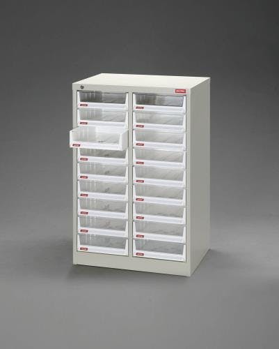 キャビネット/トレー型 590x400x880mm/2列9段 EA957FC-12 4548745715439【別送品】