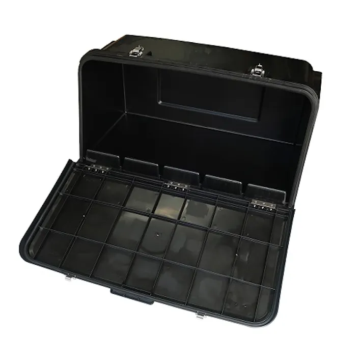 ESCO 900x521x468mm 樹脂製工具箱(トラック用) 車載ケース 4550061975329 EA960B-22(CDC)【別送品】