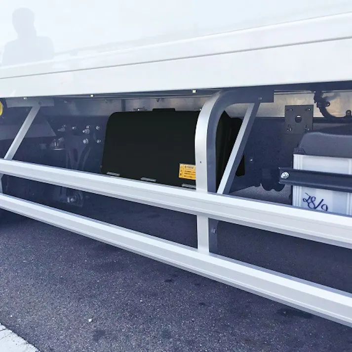 ESCO 900x521x468mm 樹脂製工具箱(トラック用) 車載ケース 4550061975329 EA960B-22(CDC)【別送品】