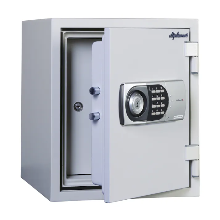 ディプロマット・ジャパン 二重扉耐火金庫 352x454x412mm EA961KD-12 4548745866513【別送品】