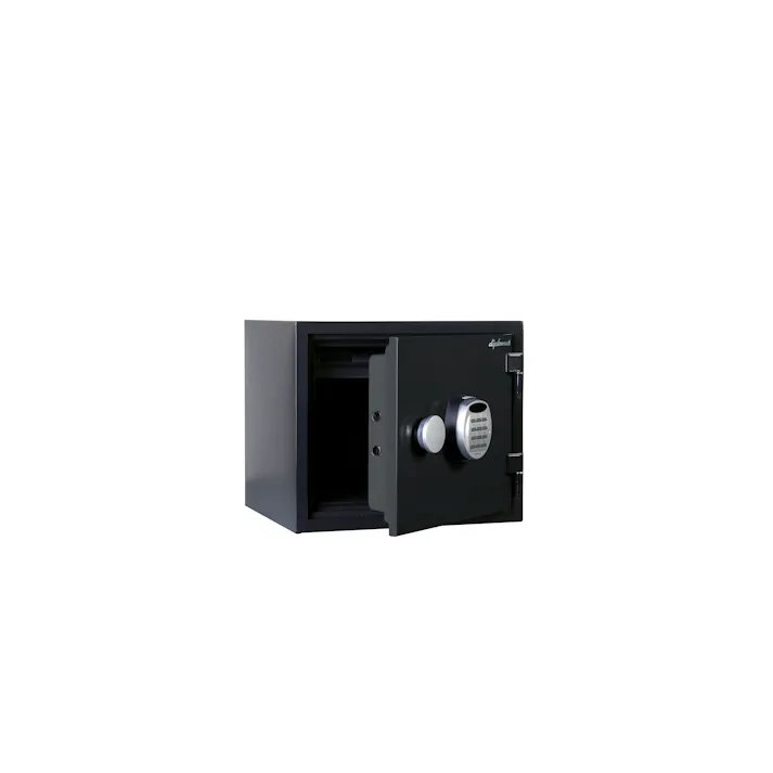 ディプロマット・ジャパン 412x397x 360mm 耐水・耐火金庫(黒) オフィス用品、備品 4548745876437 EA961KD-21(CDC)【別送品】