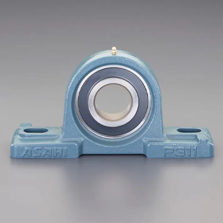 旭精工 重荷重用ピロー形ユニット(テーパー穴) UKP317/75mm EA966MC-317 4550061974315【別送品】