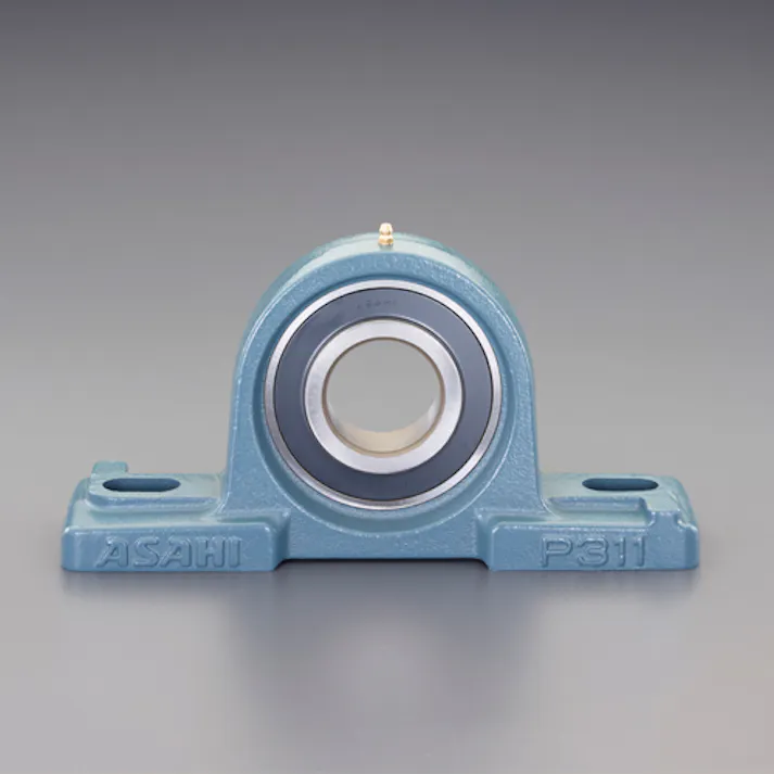 旭精工 重荷重用ピロー形ユニット(テーパー穴) UKP317/75mm EA966MC-317 4550061974315【別送品】