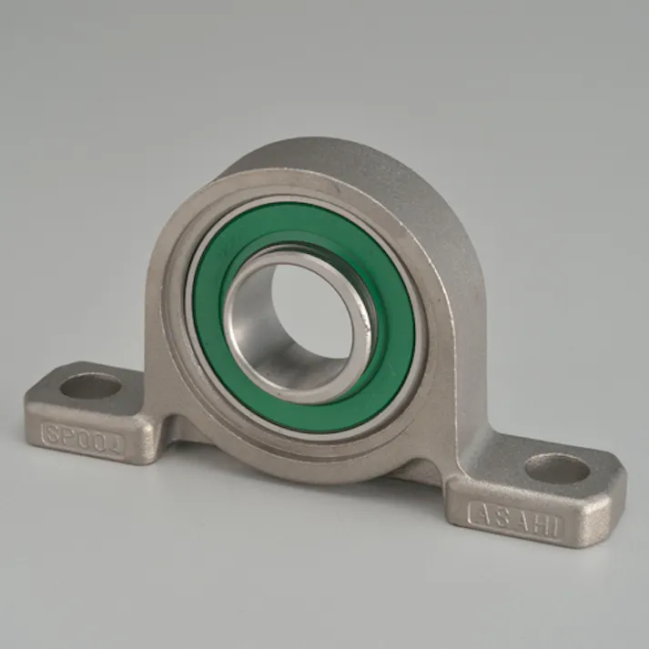 旭精工 MUSP002/ 15mm ピロー形ユニット ベアリング 4550061971673 EA966NH-2(CDC)【別送品】