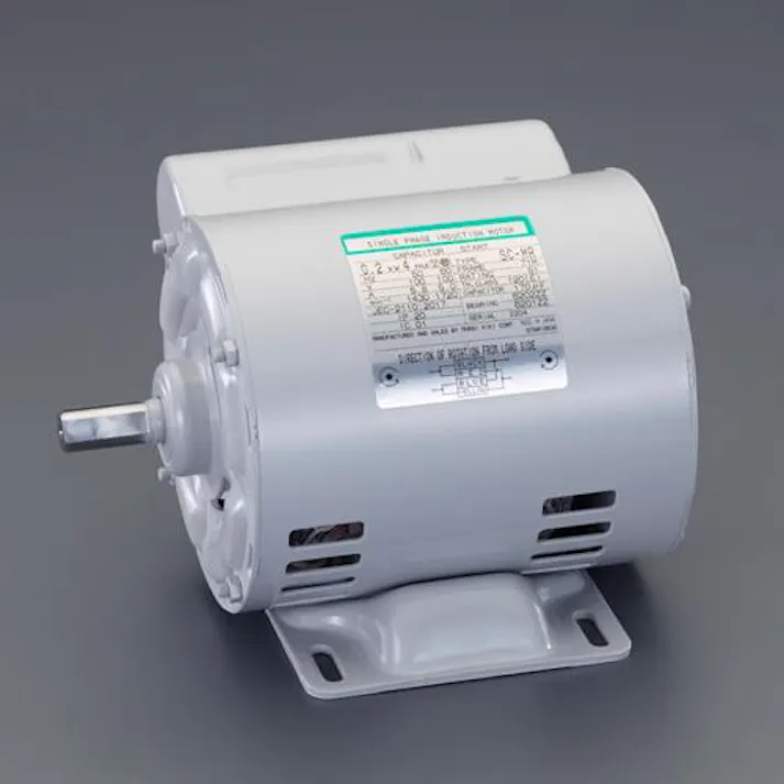 ムライ機器 AC100V・100W 単相モーター(コンデンサ始動式) モーター 4550061873472 EA968AB-100A(CDC)【別送品】