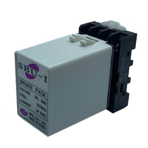SPG 三相200V±10% ブレーキパック(接点タイプ) モーター