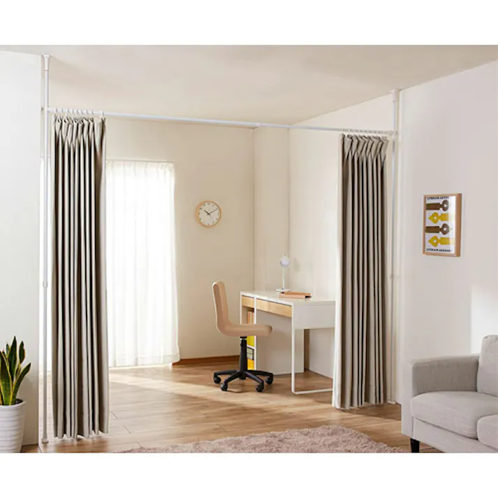 平安伸銅工業 1600-2800x1900-2640mm カーテンポール 間仕切り用 4550061010822 EA970KE-7(CDC)【別送品】