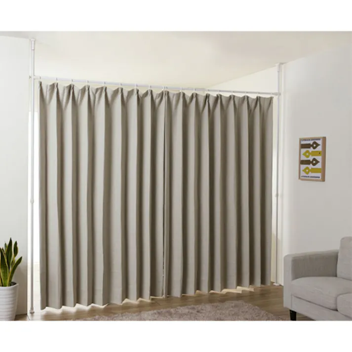 平安伸銅工業 1600-2800x1900-2640mm カーテンポール 間仕切り用 4550061010822 EA970KE-7(CDC)【別送品】