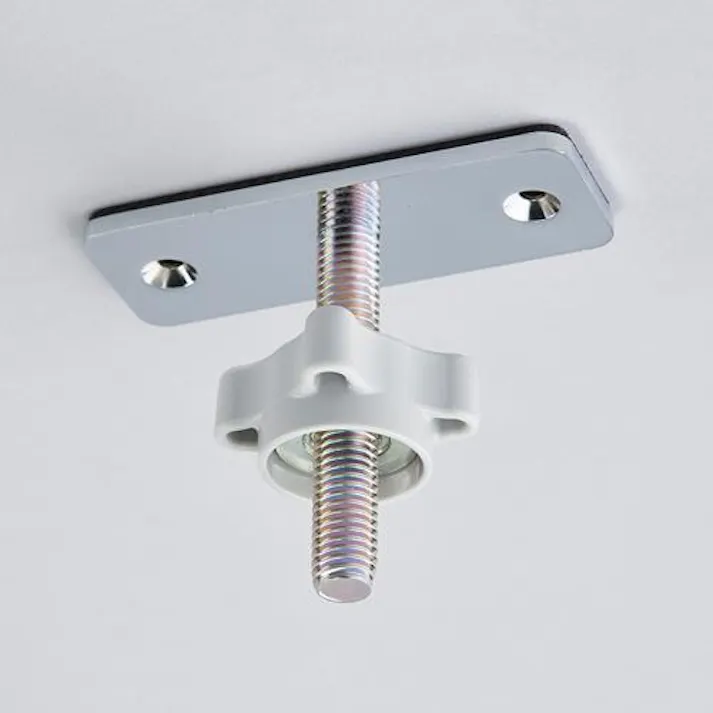 ESCO 30角用 アジャスター(穴あき) 収納庫・棚 4550061760307 EA976CB-54(CDC)【別送品】