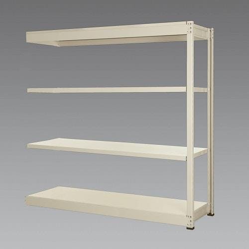 スチール棚(連結用) 1490x600x1500mm/150kg/3段 EA976DJ-150RC 4550061490020【別送品】