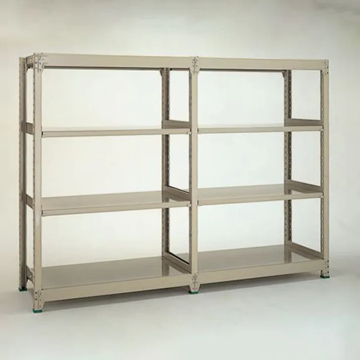 スチール棚(連結用) 1790x600x1200mm/150kg/4段 EA976DL-180RC 4550061494301【別送品】