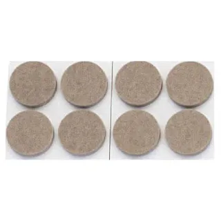 硬質フェルト(粘着付/8個) φ25x4mm EA979AB-12 4548745980837【別送品】