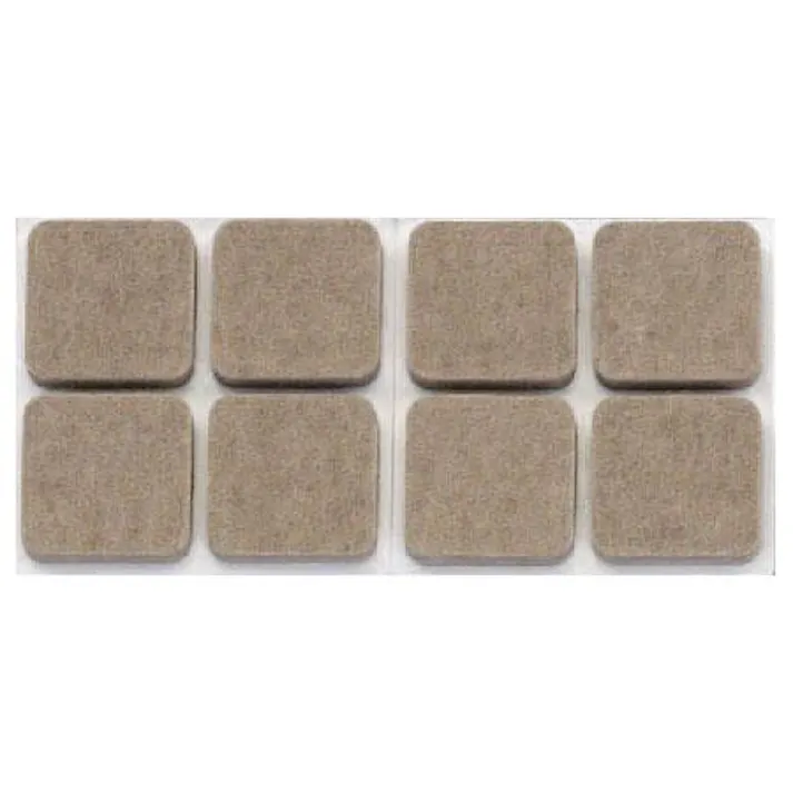ESCO 25x25x4mm 硬質フェルト(粘着付/8個) 洗濯・キッチン用品 4548745981360 EA979AB-15(CDC)【別送品】
