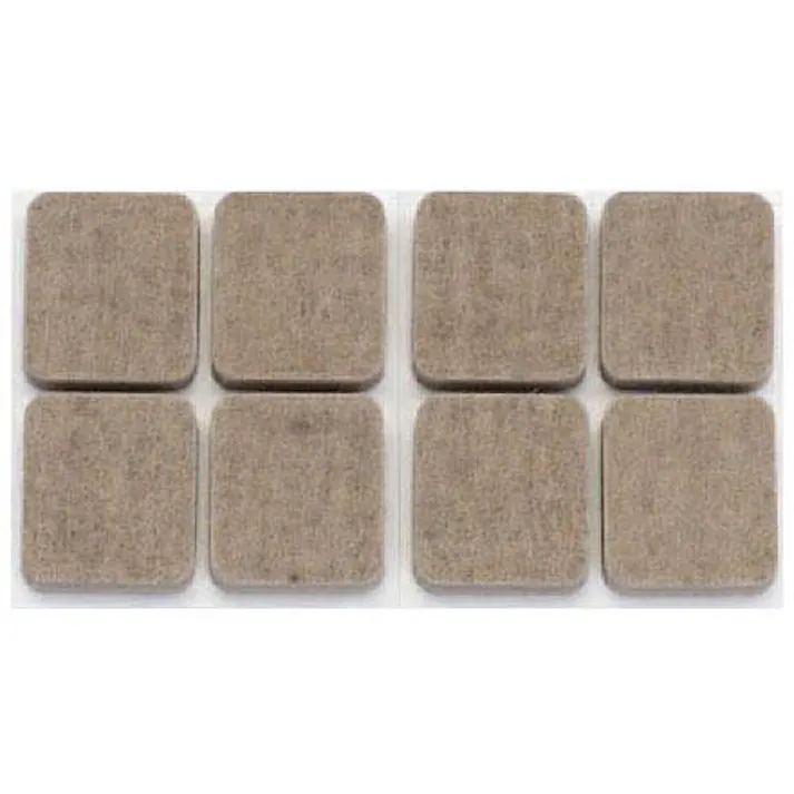 硬質フェルト(粘着付/8個) 25x29x4mm EA979AB-16 4548745981377【別送品】