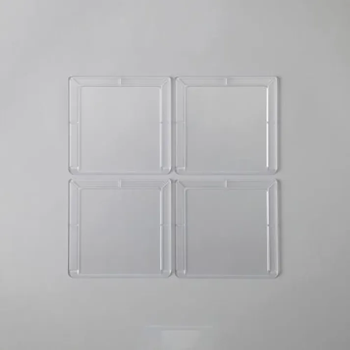 ミツギロン 床へこみ防止シート(4枚) 150x150x5mm EA979AC-31 4550061886809【別送品】