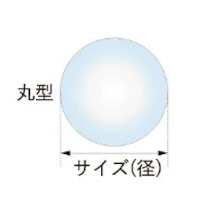 エクシール クッションシール(丸型/60粒) φ10x2.0mm EA979AD-33 4550061957271【別送品】