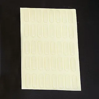 エクシール クッションシール(楕円/40粒) 25x8x1.6mm EA979AD-39 4550061955611【別送品】