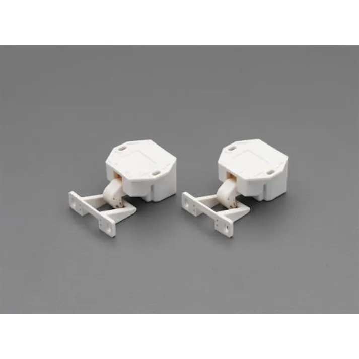 ESCO 46mmx40x30mm 耐震レバーラッチ(2個) ドア用 4548745982275 EA979AJ-1(CDC)【別送品】