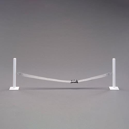 ESCO 900mm 落下防止ガードセット(ポール2本/ベルト1本) 防災用品 4550061977002 EA979CV-1(CDC)【別送品】