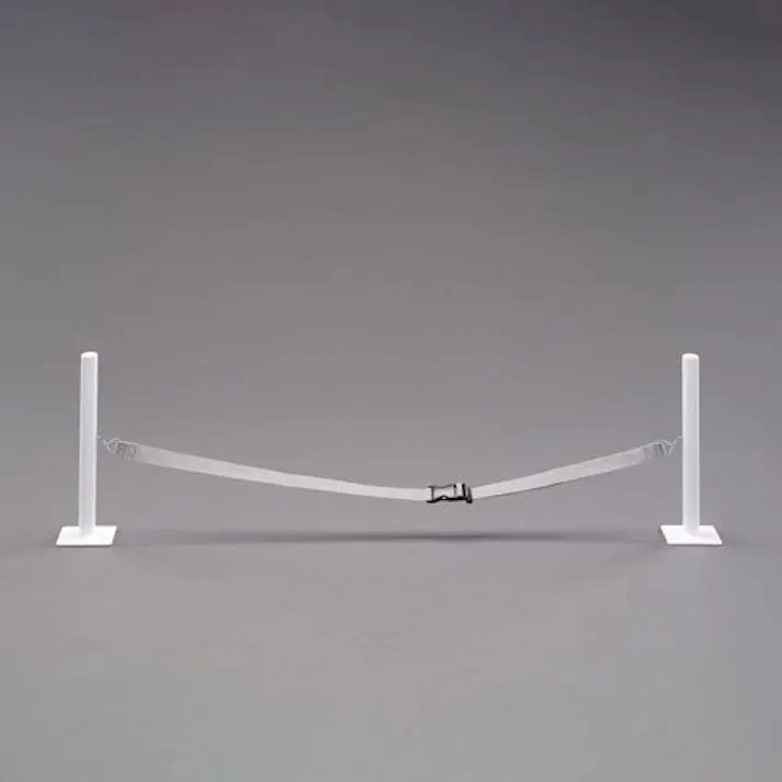 ESCO 900mm 落下防止ガードセット(ポール2本/ベルト1本) 防災用品 4550061977002 EA979CV-1(CDC)【別送品】
