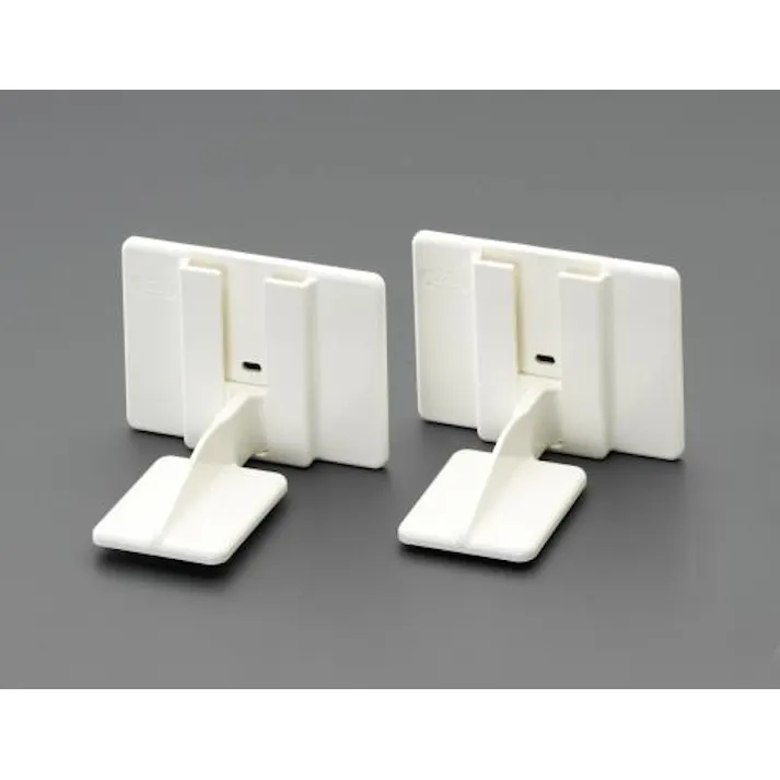 ESCO 63x88mm 転倒防止粘着プレート(2枚) 防災用品 4548745931518 EA979D-113(CDC)【別送品】
