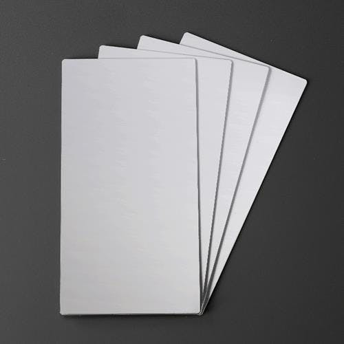 ティーエフサービス 連結粘着シート(シルバー/4枚) 118x118x0.5mm EA979D-163 4550061579893【別送品】