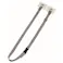 ESCO 90x70mm 転倒防止プレート(ラック用/バックル付/2個 防災用品 4550061579596 EA979D-177(CDC)【別送品】