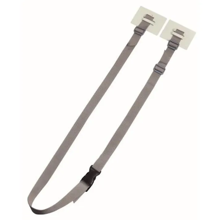 ESCO 90x70mm 転倒防止プレート(ラック用/バックル付/2個 防災用品 4550061579596 EA979D-177(CDC)【別送品】