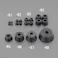 ESCO φ38x5.0mm 底脚ゴム(1個) 洗濯・キッチン用品 4550061102626 EA979DA-86(CDC)【別送品】