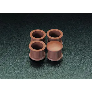 ESCO φ21.0mm 丸型椅子足キャップ(4個/茶) 洗濯・キッチン用品 4518340764385 EA979DC-10(CDC)【別送品】