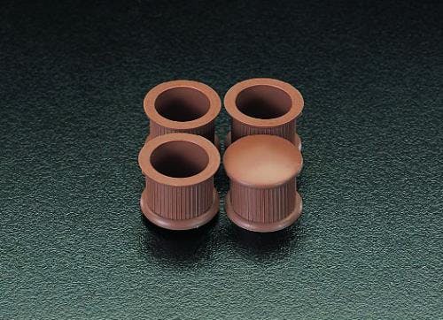 ESCO φ31.0mm 丸型椅子足キャップ(4個/茶) 洗濯・キッチン用品 4518340764415 EA979DC-13(CDC)【別送品】