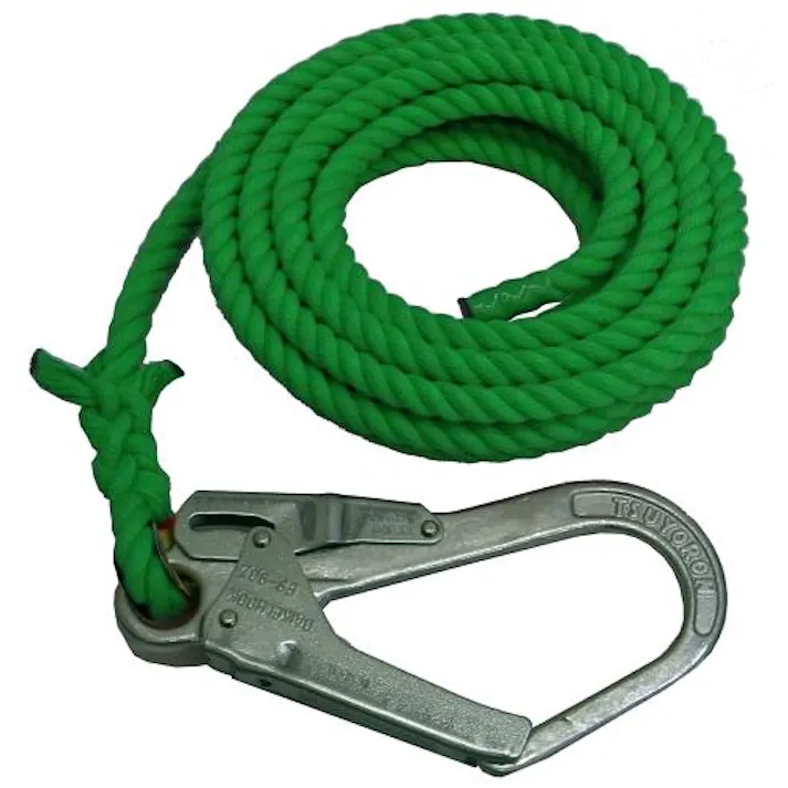 ESCO 12mmx10m 介錯ロープ(緑) スリング 4550061730867 EA981MB-10(CDC)【別送品】