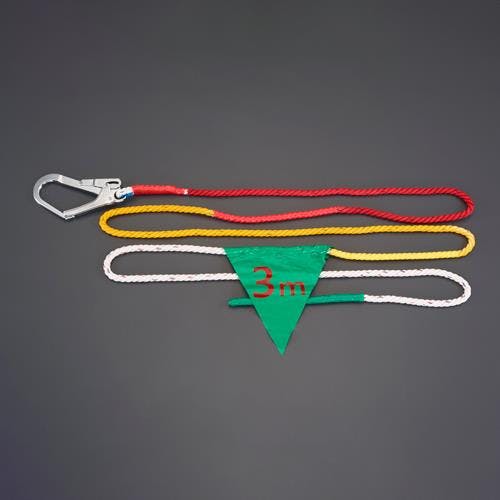 介錯ロープ(2色・目印旗付) 12mmx5m EA981MC-2 4550061879344【別送品】