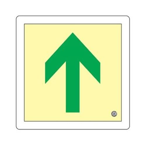 床用誘導標識[蓄光式] 300x300mm EA983AH-19 4518340639843【別送品】