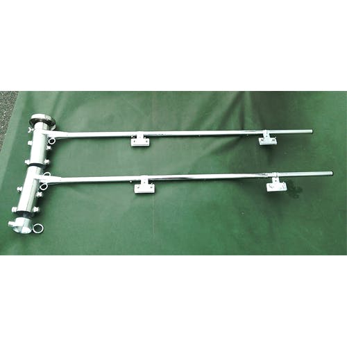 結一産業 1050-1520x135mm フラッグキーパーセット(上下用) 工事現場