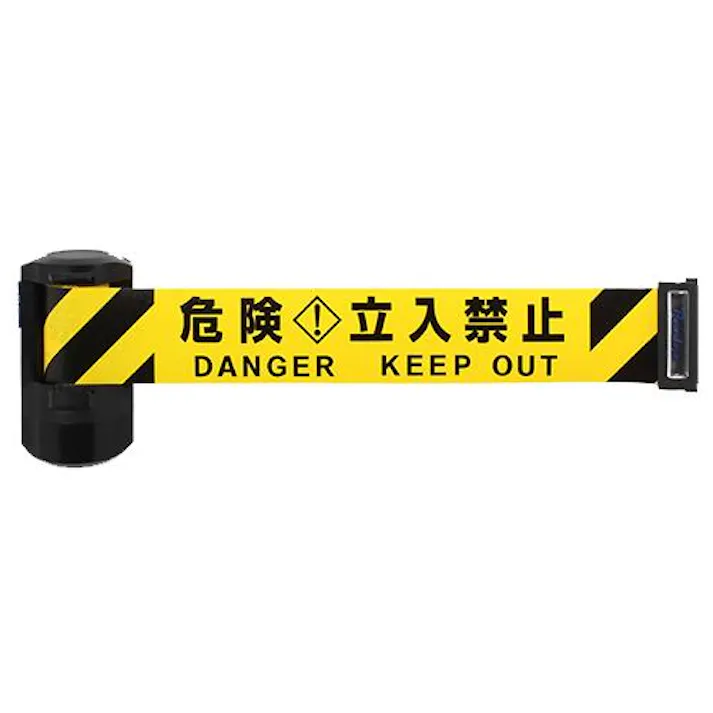 中発販売 60mmx 6m 標識テープ・リール(黄/黒) 工事現場保安用品 4550061517338 EA983DB-243(CDC)【別送品】