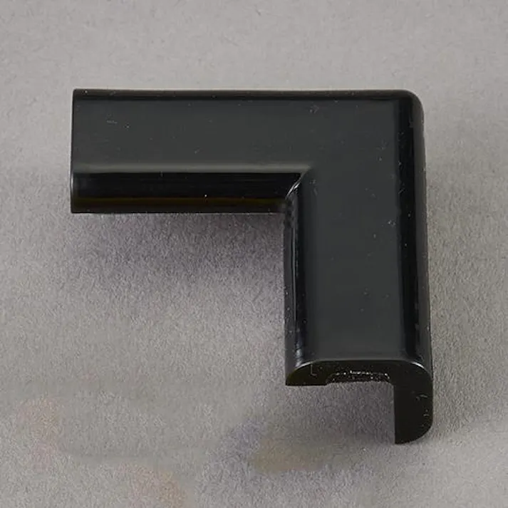 カーボーイ コーナーガード(屋内外兼用/黒2個) 50x50x22mm EA983FE-454 4550061827499【別送品】