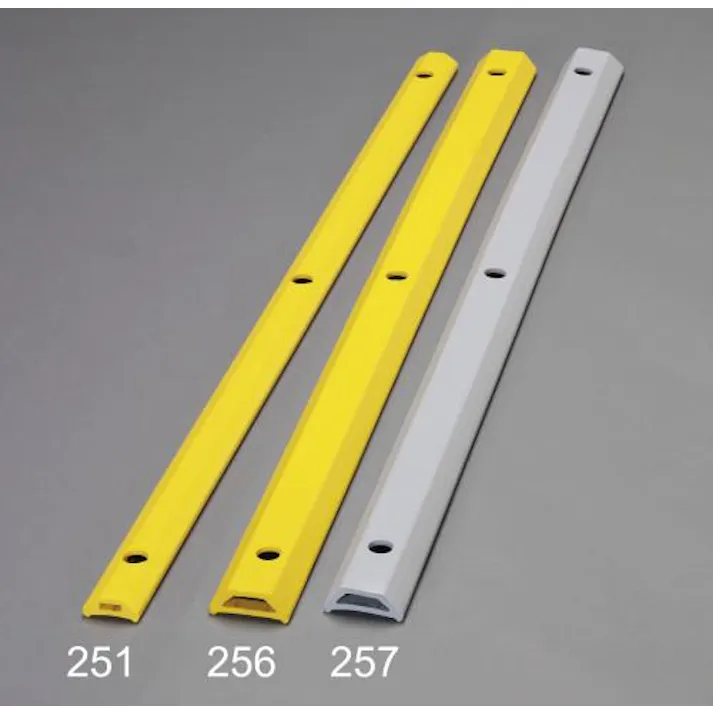 ESCO 64x26x1000mm ホームストッパー(グレー) 屋内安全・保安用品 4548745751550 EA983FJ-257(CDC)【別送品】